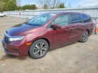 2021 Honda Odyssey Touring Burgundy vin: 5FNRL6H83MB026871