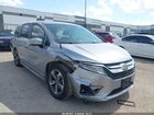 2019 Honda Odyssey Touring Silver vin: 5FNRL6H87KB109474