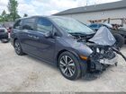 2021 Honda Odyssey Touring Gray vin: 5FNRL6H87MB036447