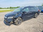 2018 Honda Odyssey Touring Black vin: 5FNRL6H88JB503662