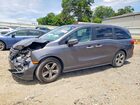 2019 Honda Odyssey Touring Gray vin: 5FNRL6H89KB056213