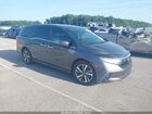 2022 Honda Odyssey Touring Gray vin: 5FNRL6H8XNB018381