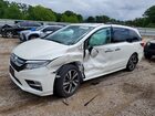 2018 Honda Odyssey Elite White vin: 5FNRL6H93JB055582