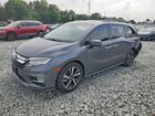 2018 Honda Odyssey Elite Gray vin: 5FNRL6H94JB000252