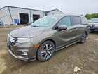 2018 Honda Odyssey Elite Gray vin: 5FNRL6H94JB001398