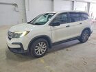 2019 Honda Pilot Lx White vin: 5FNYF5H10KB012925