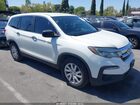 2019 Honda Pilot Lx White vin: 5FNYF5H15KB020485