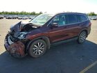 2019 Honda Pilot Ex Burgundy vin: 5FNYF5H31KB045630