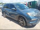2018 Honda Pilot Ex-l Синий vin: 5FNYF5H50JB025112