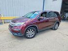 2019 Honda Pilot Exl Burgundy vin: 5FNYF5H52KB017787