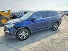 2017 Honda Pilot Синий vin: 5FNYF5H54HB001731