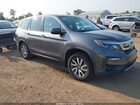 2021 Honda Pilot 2wd Ex-l Gray vin: 5FNYF5H57MB016850