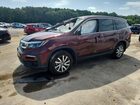 2021 Honda Pilot Exl Burgundy vin: 5FNYF5H59MB043130