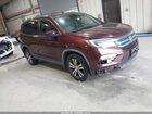 2017 Honda Pilot Ex-l Burgundy vin: 5FNYF5H62HB039578