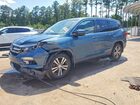 2018 Honda Pilot Exl Blue vin: 5FNYF5H6XJB005457