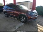 2018 Honda Pilot Ex-l Red vin: 5FNYF5H82JB012226