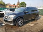 2020 Honda Pilot Elite Черный vin: 5FNYF6H00LB058351