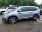 2022 Honda Pilot Elite Серебряный vin: 5FNYF6H01NB034496