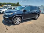 2017 Honda Pilot Elite Черный vin: 5FNYF6H06HB088283
