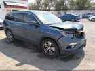 2018 Honda Pilot Ex Blue vin: 5FNYF6H35JB013316