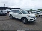2018 Honda Pilot Ex-l White vin: 5FNYF6H55JB019098