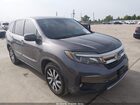 2019 Honda Pilot Ex-l Gray vin: 5FNYF6H5XKB070999