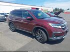 2021 Honda Pilot Awd Touring 7 Passenger Maroon vin: 5FNYF6H63MB043509
