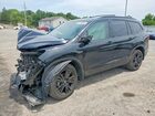 2021 Honda Pilot Black Черный vin: 5FNYF6H76MB095595