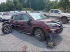 2017 Honda Pilot Touring Maroon vin: 5FNYF6H92HB039385