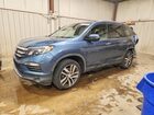 2017 Honda Pilot Touring Blue vin: 5FNYF6H99HB028657