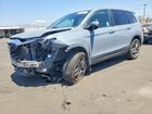 2022 Honda Passport Exl Gray vin: 5FNYF7H50NB004956