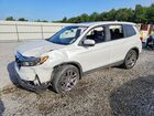 2022 Honda Passport Exl White vin: 5FNYF7H58NB005207