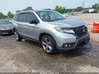 2021 Honda Passport 2wd Touring Silver vin: 5FNYF7H96MB001951