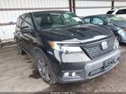 2021 Honda Passport Awd Ex-l Black vin: 5FNYF8H52MB019513