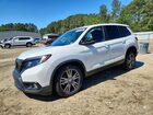2021 Honda Passport Exl White vin: 5FNYF8H53MB007127