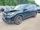 2020 Honda Passport Exl Black vin: 5FNYF8H55LB001831