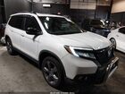 2021 Honda Passport Awd Touring Черный vin: 5FNYF8H96MB007190