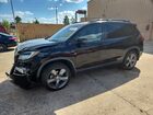 2021 Honda Passport Touring Black vin: 5FNYF8H96MB022515