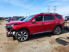 2025 Honda Pilot Touring Red vin: 5FNYG1H76SB101036