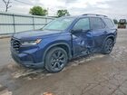 2025 Honda Pilot Sport Синий vin: 5FNYG2H33SB008672