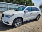 2017 Acura Mdx Technology White vin: 5FRYD4H51HB035284