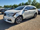 2017 Acura Mdx Advance White vin: 5FRYD4H86HB505142