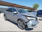 2017 Acura Mdx Advance   Entertainment Pkgs Silver vin: 5FRYD4H92HB040321