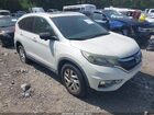 2016 Honda Cr-v Ex-l White vin: 5J6RM3H70GL003319