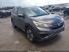 2016 Honda Cr-v Touring Gray vin: 5J6RM3H97GL001035