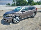 2016 Honda Cr-v Touring Gray vin: 5J6RM3H9XGL016810