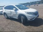 2016 Honda Cr-v Ex White vin: 5J6RM4H51GL054817