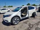2016 Honda Cr-v Touring White vin: 5J6RM4H97GL012736
