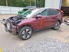 2016 Honda Cr-v Touring Бордовый vin: 5J6RM4H98GL106110