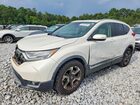 2018 Honda Cr-v Touring White vin: 5J6RW1H91JL008469